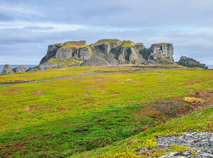 Картинка полуостров+рыбачий природа горы полуостров рыбачий кольский россия берег море скалы