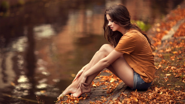 Обои картинки фото девушки, - брюнетки,  шатенки, amber, baars