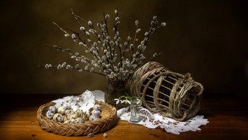 Картинка еда яйца перепелиные подснежники