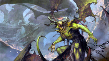 Картинка видео+игры master+of+magic демон скалы