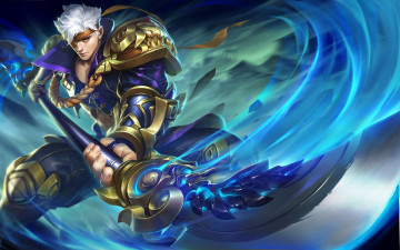 Картинка видео+игры heroes+evolved парень оружие движение магия