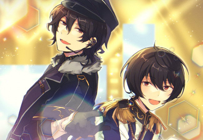 Обои картинки фото аниме, ensemble stars, ensemble, stars