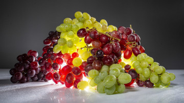 Картинка еда виноград ягоды гроздь