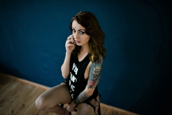 Картинка девушки valery+himera+ lera+himera образ майка тату