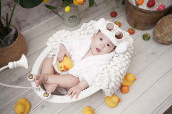 Картинка разное дети ребенок уточки