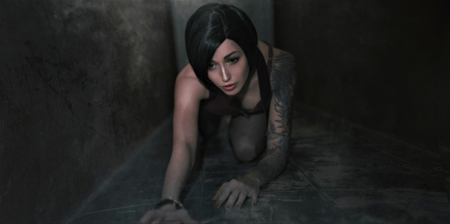 Обои картинки фото девушки, valery himera , lera himera, образ, тату, тоннель