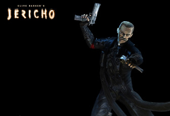 обоя видео игры, clive barker`s jericho, человек, оружие