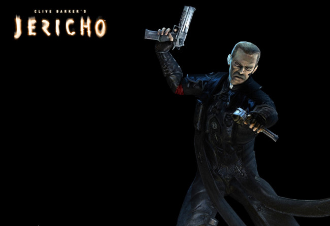Обои картинки фото видео игры, clive barker`s jericho, человек, оружие