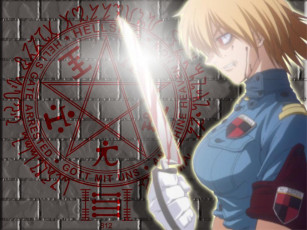 Картинка аниме hellsing