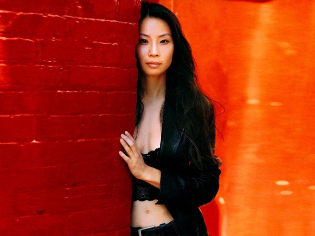 Обои картинки фото Lucy Liu, девушки