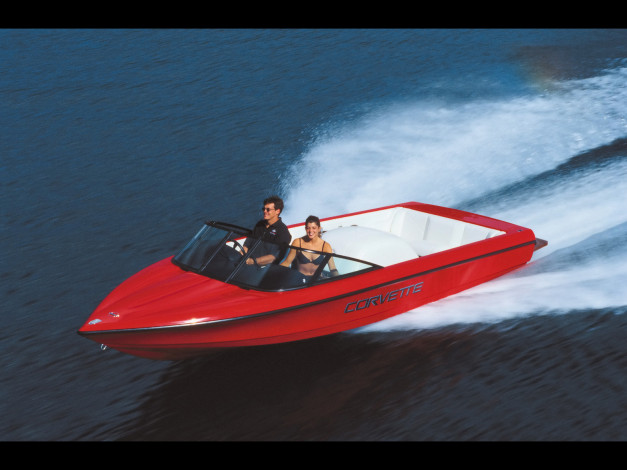 Обои картинки фото 2008, malibu, boats, corvette, limited, edition, sport, корабли, моторные, лодки