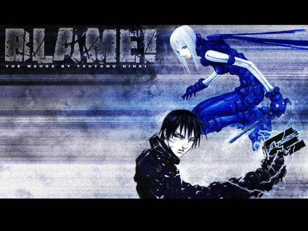 Обои картинки фото аниме, blame