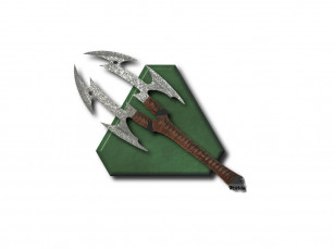 Картинка обоюдная секира оружие 3d