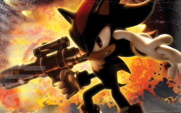 Картинка видео игры shadow the hedgehog