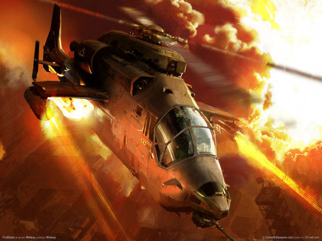 Обои картинки фото видео, игры, fire, blade