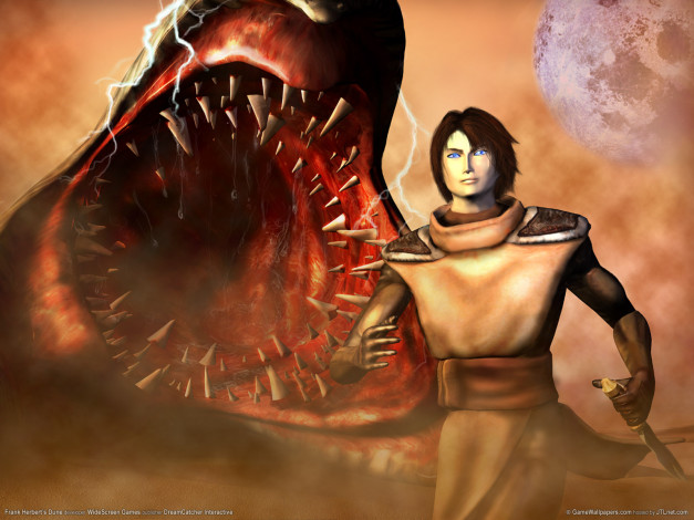 Обои картинки фото видео, игры, frank, herbert`s, dune