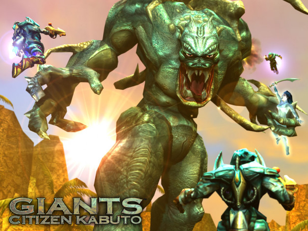 Обои картинки фото видео, игры, giants, citizen, kabuto
