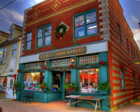 Картинка города здания дома