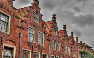 Картинка города здания дома