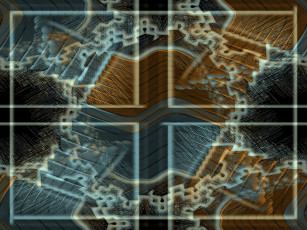 Картинка 3д графика fractal фракталы