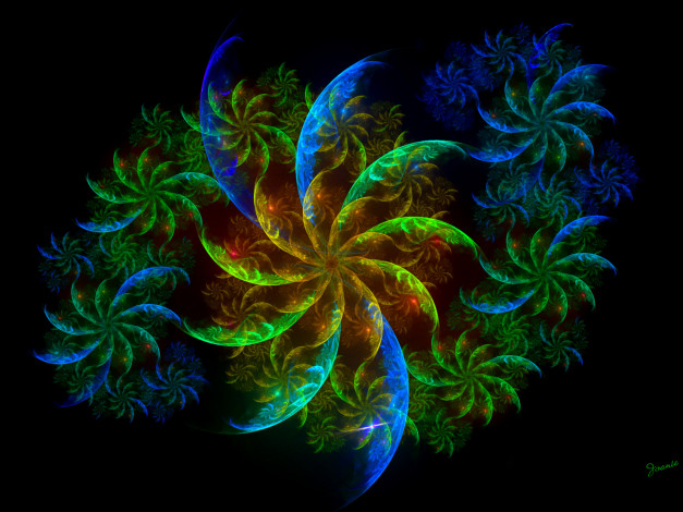 Обои картинки фото 3д, графика, fractal, фракталы