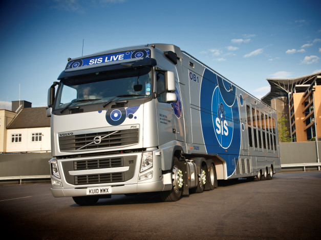 Обои картинки фото автомобили, volvo, trucks, trailer, truck, uk-spec, 6x2, 500, fh