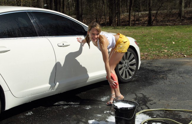 Обои картинки фото blue, angel, автомобили, авто, девушками