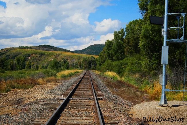 Обои картинки фото разное, транспортные, средства, магистрали, лес, горы, рельсы, шпалы