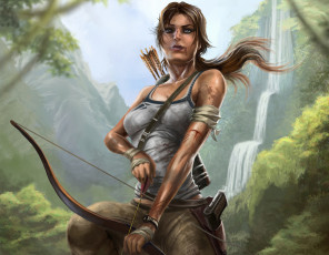Картинка tomb raider 2013 видео игры лара крофт