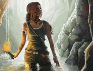 Картинка tomb raider 2013 видео игры лара крофт