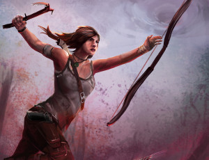 Картинка tomb raider 2013 видео игры лара крофт