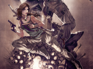 Картинка tomb raider 2013 видео игры лара крофт