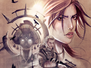 Картинка tomb raider 2013 видео игры лара крофт