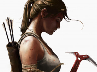 Картинка tomb raider 2013 видео игры лара крофт