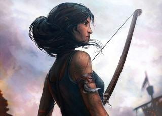 Картинка tomb raider 2013 видео игры лара крофт