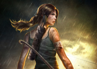 Картинка tomb raider 2013 видео игры лара крофт