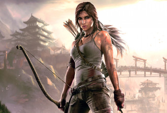 Картинка tomb raider 2013 видео игры лара крофт