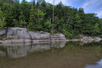 Картинка sawyers river bartlett usа природа реки озера лес река