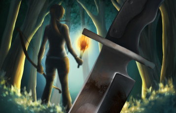 Картинка tomb raider 2013 видео игры лара крофт