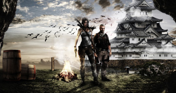 Картинка tomb raider 2013 видео игры лара крофт