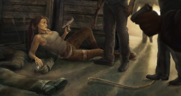 Картинка tomb raider 2013 видео игры лара крофт