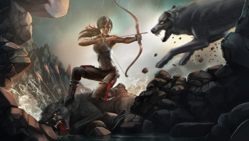 Картинка tomb raider 2013 видео игры лара крофт