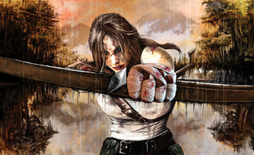 Картинка tomb raider 2013 видео игры лара крофт