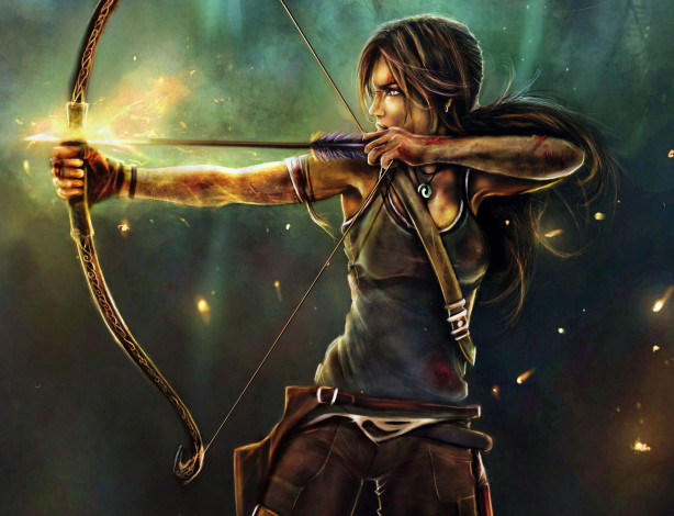 Обои картинки фото tomb, raider, 2013, видео, игры, лара, крофт