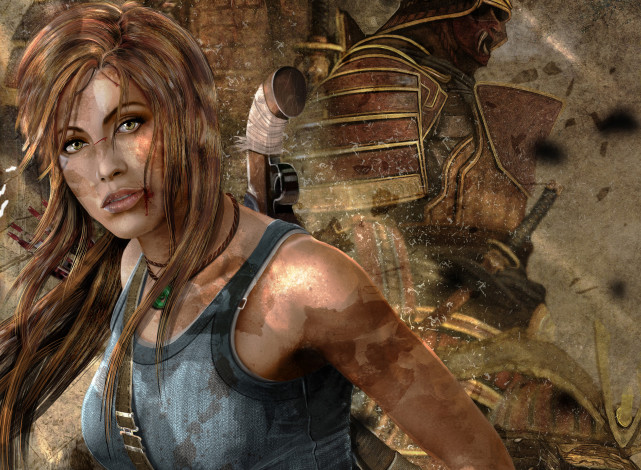 Обои картинки фото tomb, raider, 2013, видео, игры, лара, крофт