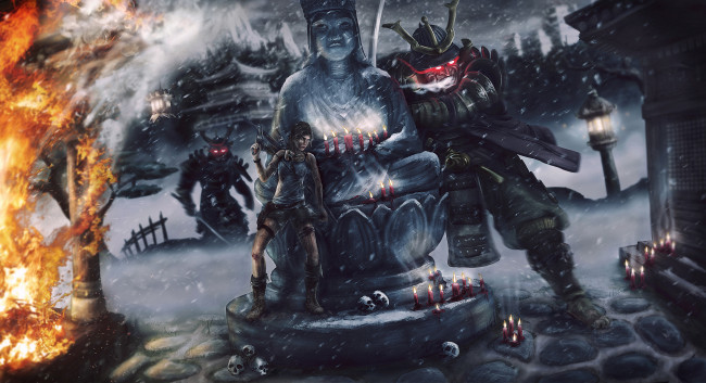 Обои картинки фото tomb, raider, 2013, видео, игры, лара, крофт