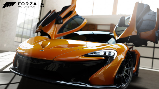Обои картинки фото forza, motorsport, видео, игры, mclaren, p1