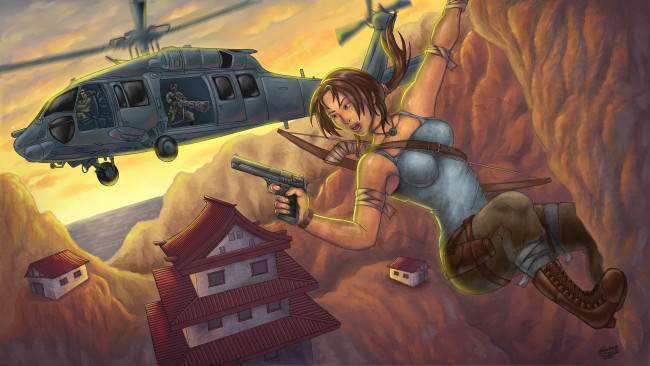 Обои картинки фото tomb, raider, 2013, видео, игры, лара, крофт