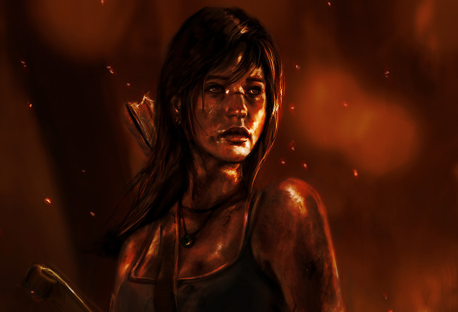 Обои картинки фото tomb, raider, 2013, видео, игры, лара, крофт