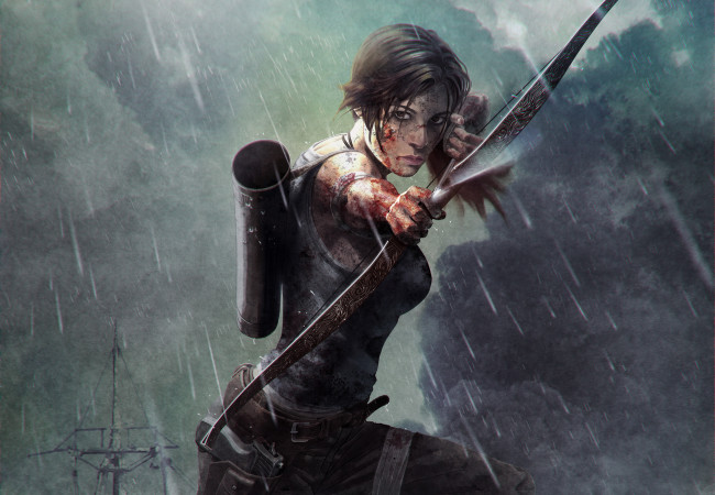 Обои картинки фото tomb, raider, 2013, видео, игры, лара, крофт